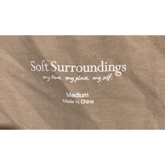 Soft Surroundings Womens Tank Top Beige Size Medium - Picture 2 of 3